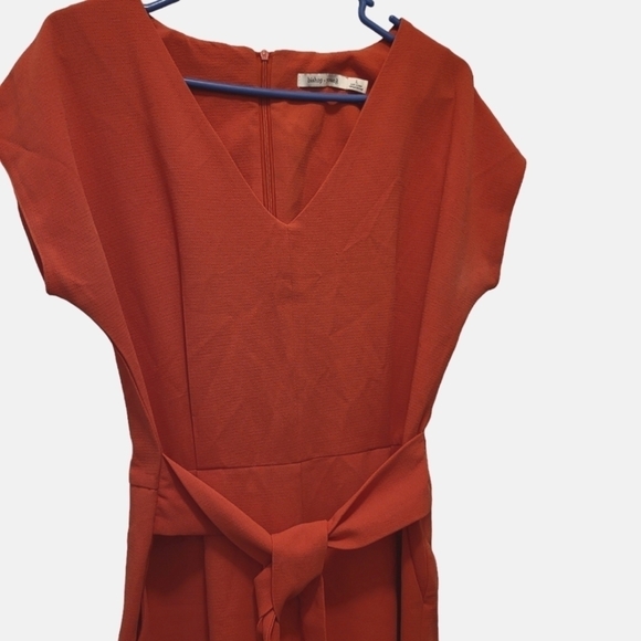 Bishop and Young Large wideleg crop Peach crop jumpsuit - Picture 5 of 10